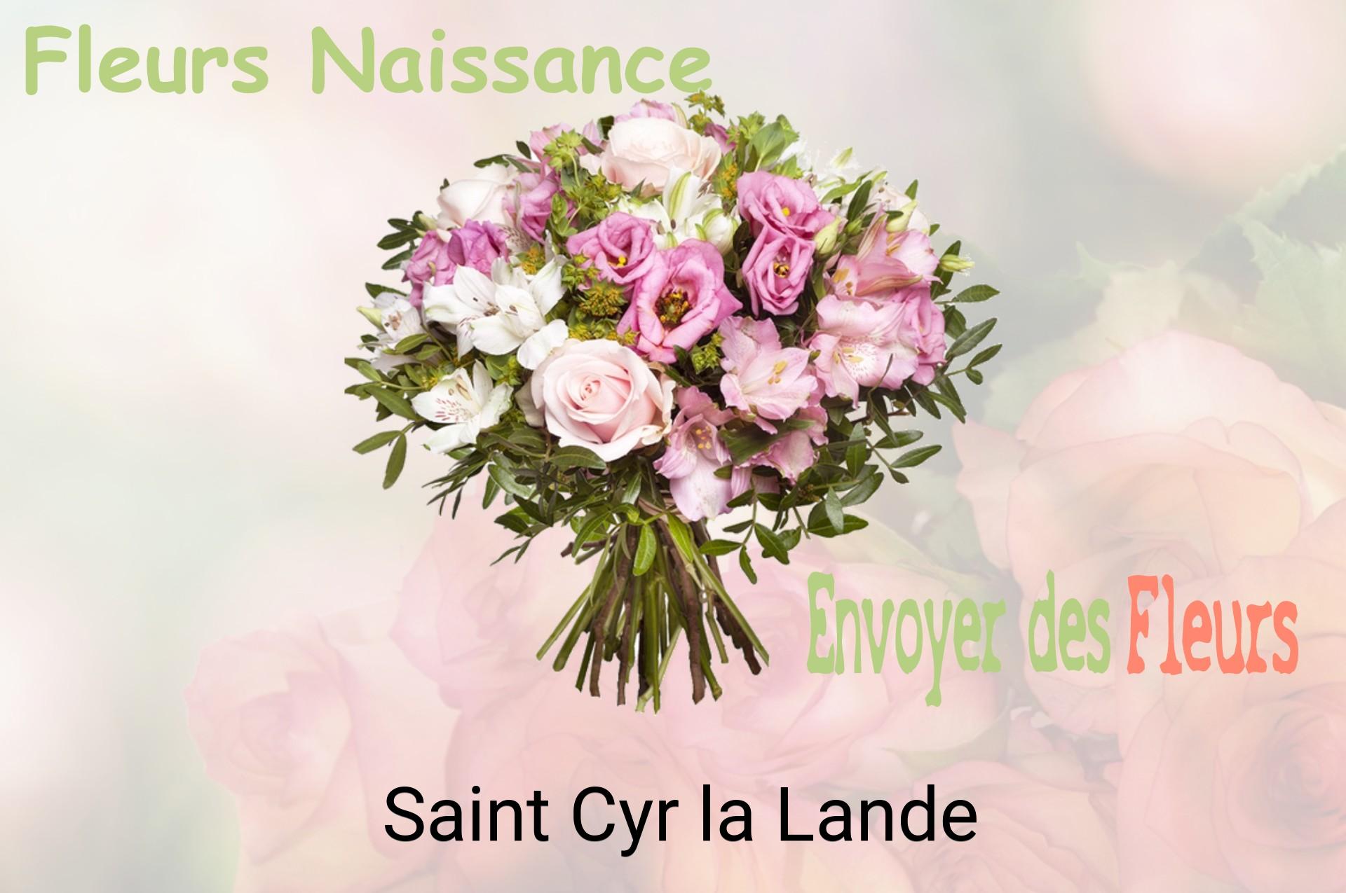 Bouquet de fleurs de naissance livré à Saint-Cyr-la-Lande